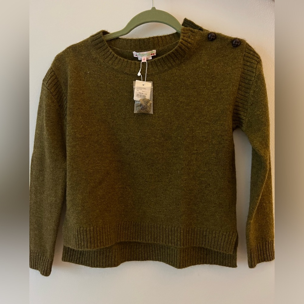 Bonpoint wool sweater new with tags